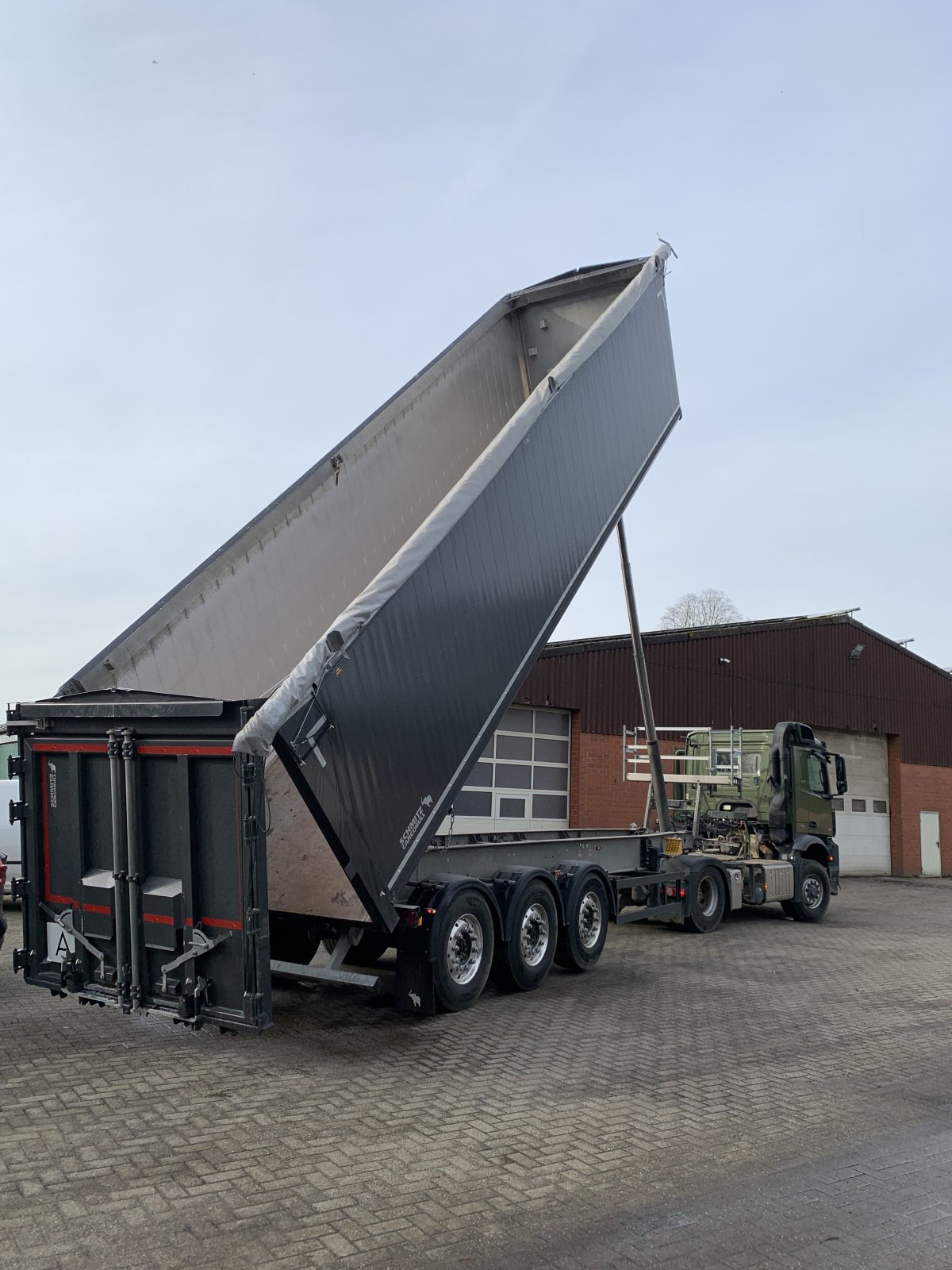 LKW of the type Schmitz Cargobull | KIPPER | 2022 | ALUMULDE | 50m³ | Kombitür, Gebrauchtmaschine in Lingen (Ems) (Picture 9)